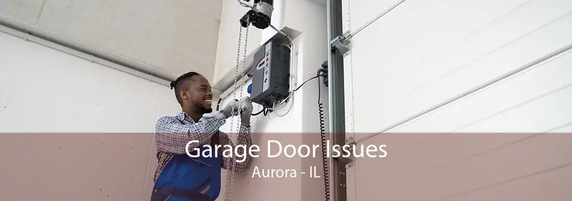 Garage Door Issues Aurora - IL