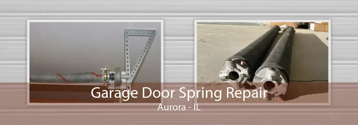 Garage Door Spring Repair Aurora - IL