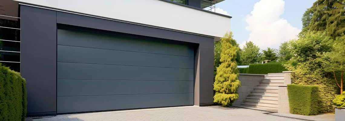 Haas Galvanized Steel Garage Door in Aurora, IL