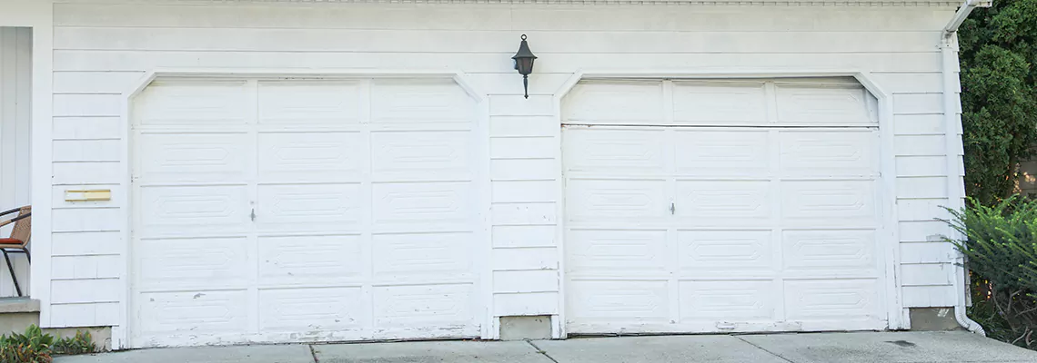 Roller Garage Door Dropped Down Replacement in Aurora, IL