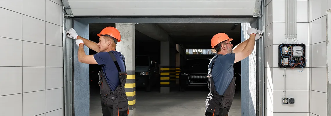 Wooden Garage Door Frame Repair in Aurora, Illinois