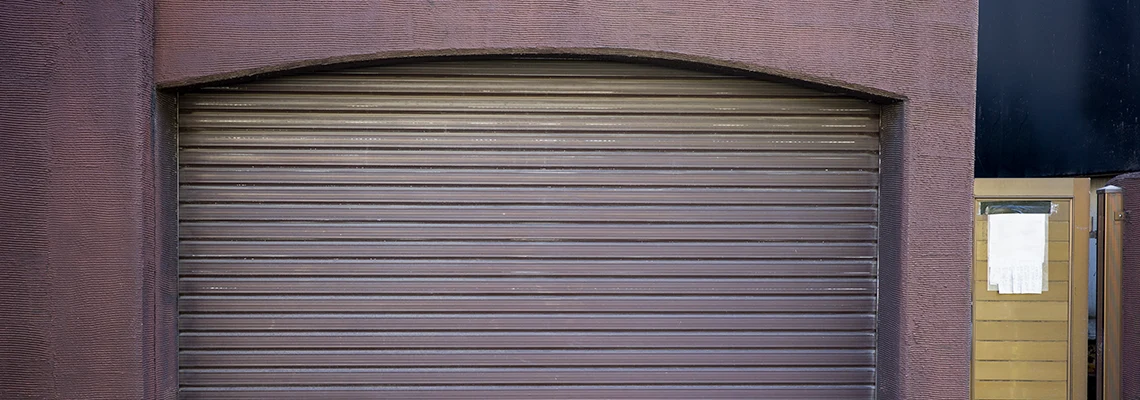 Fallen Garage Door Worn Rollers Replacement in Aurora, Illinois